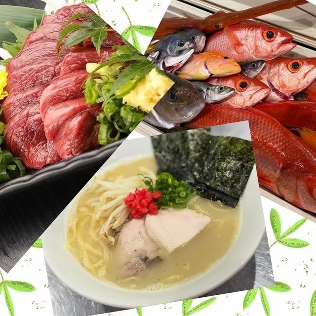 こんにちは(*ˊᗜˋ*) ノ 昨日もご来店ありがとうございます☺️ 本日馬刺し入荷致しましたよ〜!!😆 そして…5食限定でひろさんの特製ラーメンがございます!!!! ヤガラと鶏ガラの出汁をブレンドし、濃厚でパンチがある中でもくどさは無くどん|飲み食い横丁なべすけ 公式Instagram